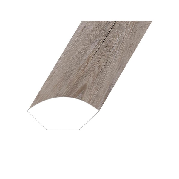 Montserrat Amare Gilded Slate 0.6 in. T x 1 in. W x 94.5 in. L Vinyl Quarter Round Molding