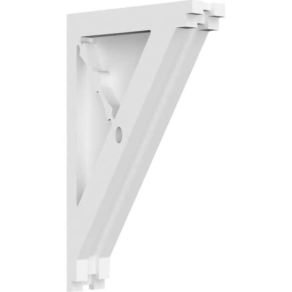 Ekena Millwork 1-7/8 in. x 11 in. x 6-1/2 in. PVC Artisan Corbel