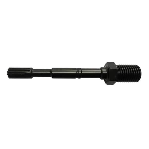 Arbor Adapter for Core Drill Bits, 1-1/4 in. 7 Male to Spline Drive Hole Saw Arbor Adapter