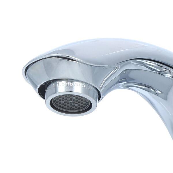 Glacier Bay Builders 4 in. Centerset 2-Handle Low-Arc Bathroom