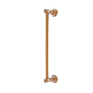 Carolina Collection 18 in. Refrigerator Pull in Brushed Bronze