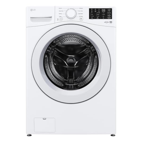 LG 3400 Series White Front Load Washer & Gas Dryer Package, Yale Appliance