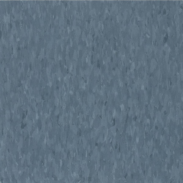 Armstrong Flooring Imperial Texture VCT 12 in. x 12 in. Grayed Blue Limestone Standard Excelon Commercial Vinyl Tile (45 sq. ft. / case)
