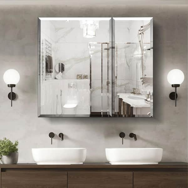 https://images.thdstatic.com/productImages/8b3d6d63-c299-412a-bc7c-db67e558ce3d/svn/silver-funkol-medicine-cabinets-with-mirrors-w55126wmq659-64_600.jpg