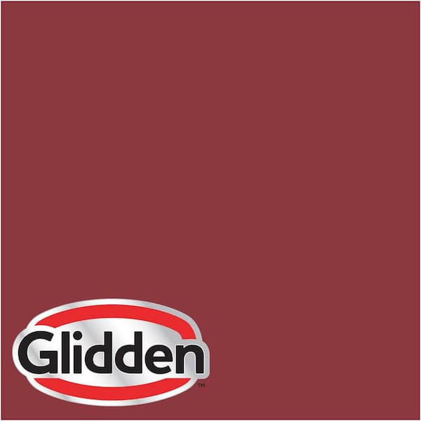 Glidden Premium 1-gal. #HDGR51 Red Delicious Semi-Gloss Latex Exterior Paint