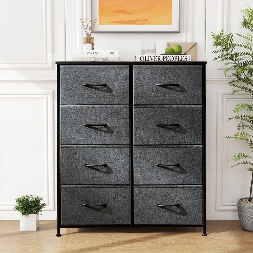 WLIVE Dresser For Bedroom With 5 Drawers, Wide