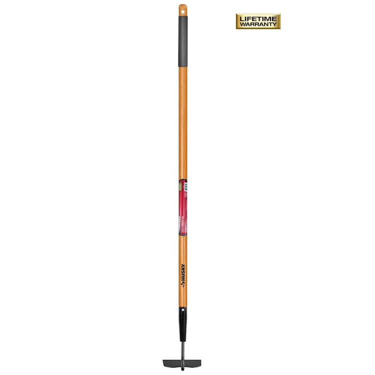 Husky 51 in. L Wood Handle Garden Hoe