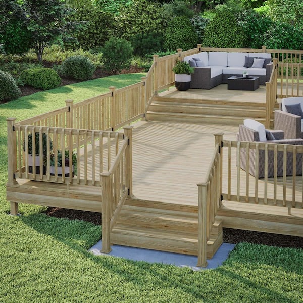 4 in. x 4 in. Pressure-Treated Wood Post Skirt