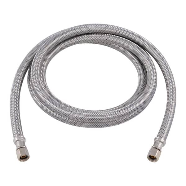 6 ft. Stainless Steel Braided Ice Maker Supply Line