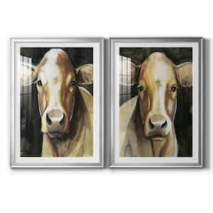 Horse Motion VII By Wexford Homes 2-Pieces Framed Abstract Paper Art Print 30.5 in. x 42.5 in.