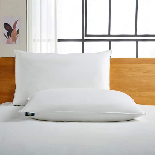 Sealy Extra Firm 300 Thread Count Side Sleeper Pillow King Size (Set of 2)  (As Is Item)