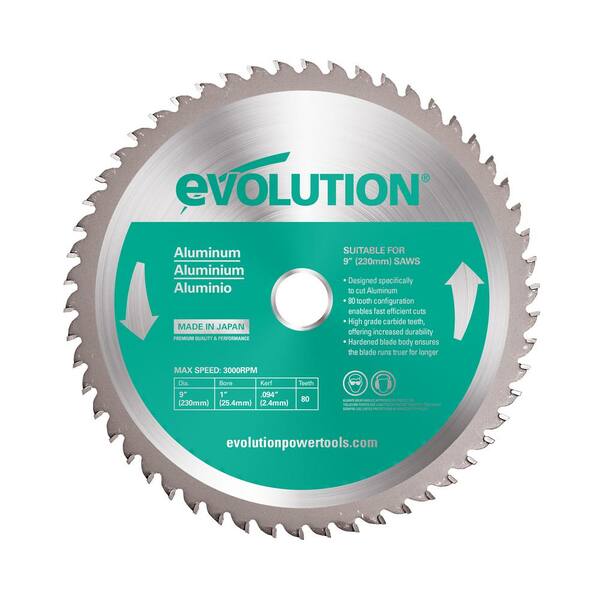 80-Teeth Aluminum Cutting Saw Blade 
