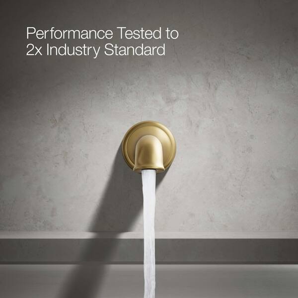 KOHLER Artifacts Wall-Mount Bath Spout With Flare Design