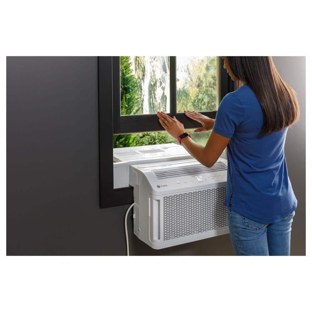 White Energy Star Ultra Quiet Window Air Conditioner with Remote