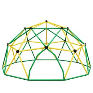 12 ft. Light Green Climbing Dome, Outdoor Dome Climber Monkey Bars Play Center, Rust and UV Resistant Steel