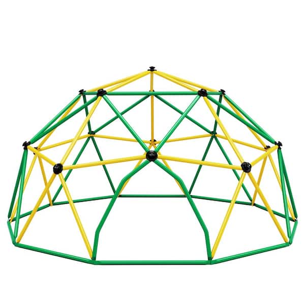 12 ft. Light Green Climbing Dome, Outdoor Dome Climber Monkey Bars Play  Center, Rust and UV Resistant Steel LN20232403 - The Home Depot