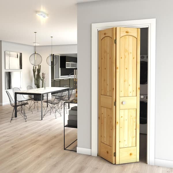 eightdoors 36 in. x 80 in. x 1-3/8 in. 2-Panel Arch Top V eightdoors 36 in. x 80 in. x 1-3/8 in. 2-Panel Arch Top V