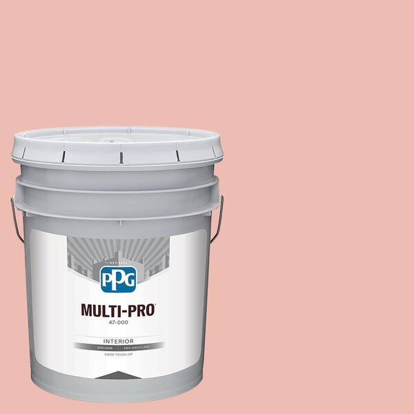 MULTI-PRO 5 Gal. Georgia Peach PPG1063-4 Semi-Gloss Interior Paint