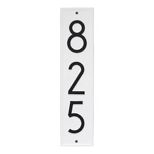 Delaware Modern Personalized Rectangle Vertical Wall Plaque