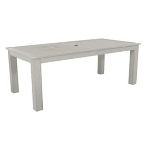 Harbor Gray 42 in. x 84 in. Rectangular Recycled Plastic Outdoor Dining Table