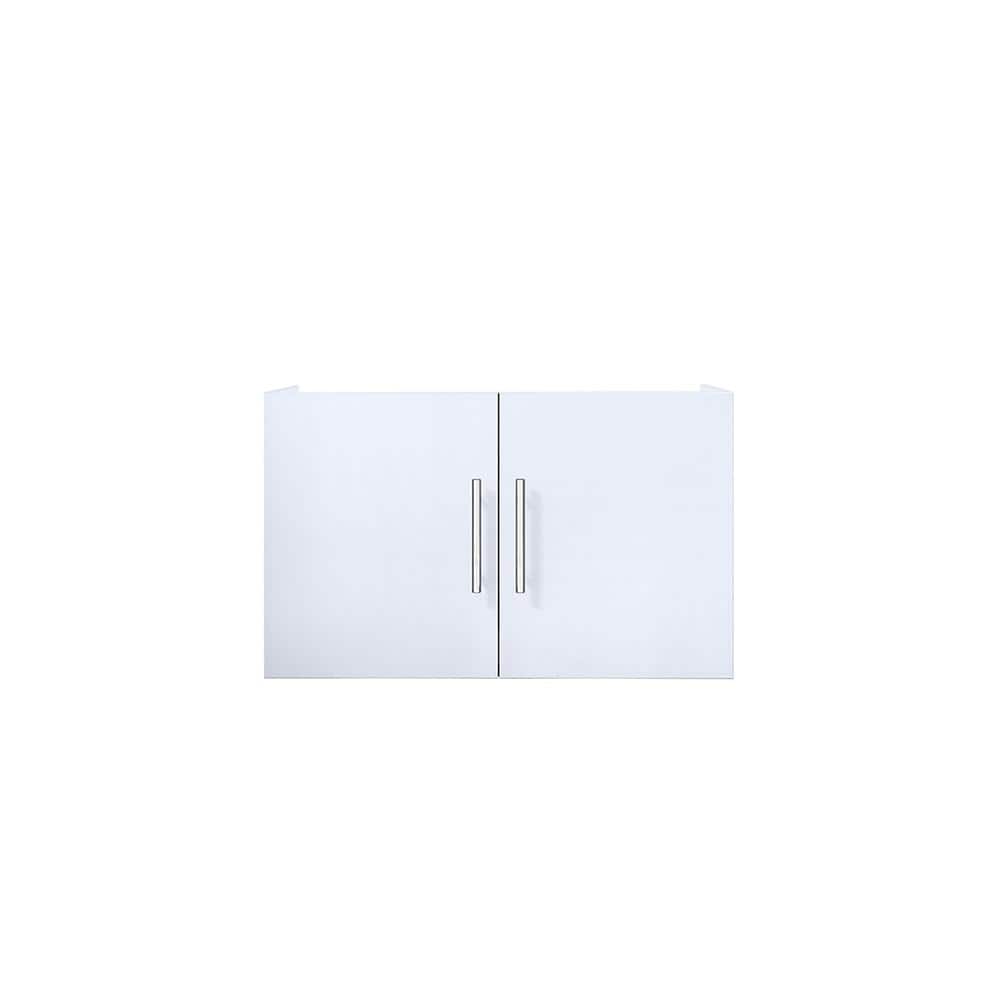 Geneva 30'' Glossy White Wall-Mounted Vanity Cabinet