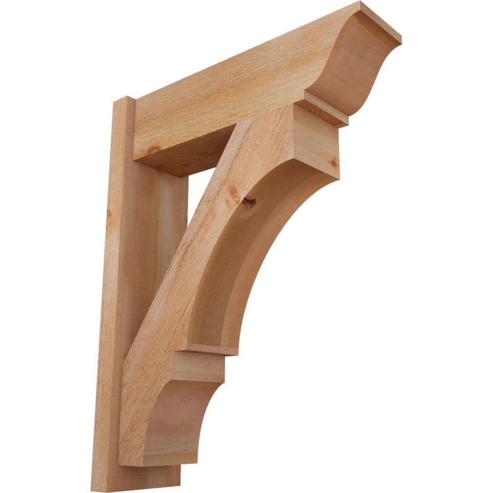8 in. x 34 in. x 26 in. Western Red Cedar Balboa Traditional Rough Sawn Outlooker price history on PriceWatchPro