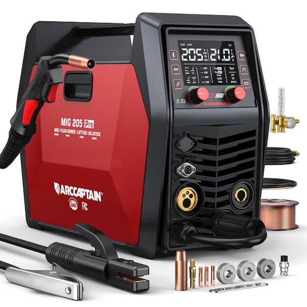 205 Amp 120V/240V Professional 6-in-1 Multi-Process Welder with APP Control
