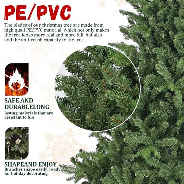 Zeus & Ruta 6 ft. Artificial Tree with 1168 Branch Tips, Full Lush