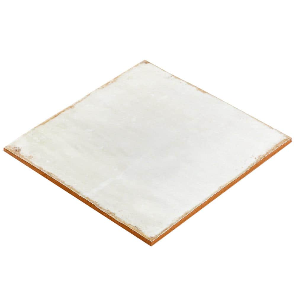 Angela Harris White 8" x 8" Ceramic Wall Tile