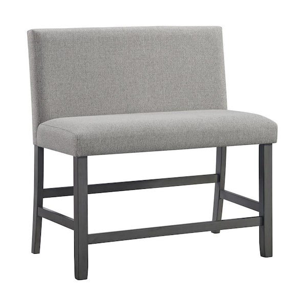 Hester  1-Piece Rectangaler Grey Polyster Top Bar Table Set Dining Room Set 600 lbs.