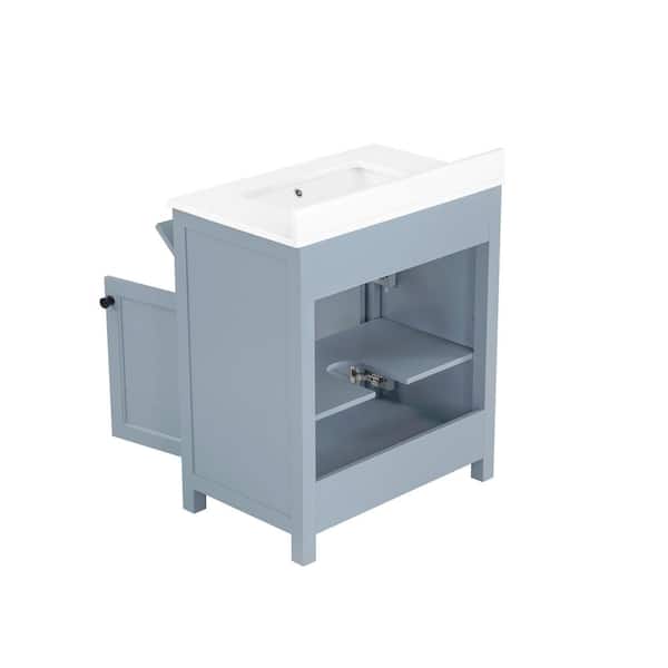 Home Decorators Collection Hanna 30 in. Single Sink Spruce