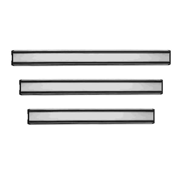 Cubilan 3-Knife 13.9 in. Stainless Steel Knife Block