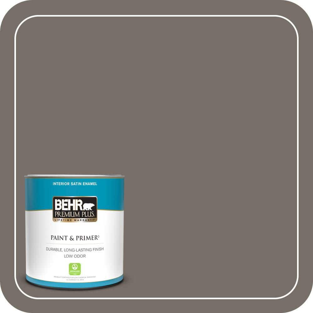 1 qt. #BNC-37 Gray Owl Satin Enamel Low Odor Interior Paint & Primer price history on PriceWatchPro