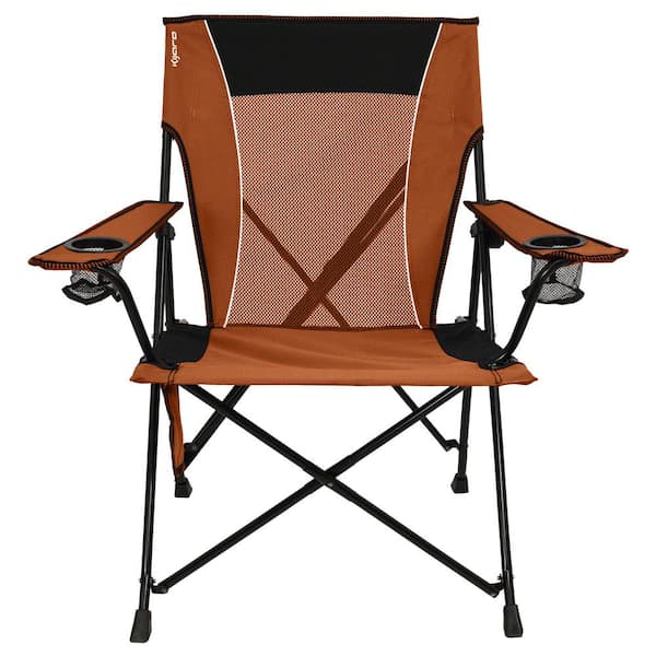 Kijaro Victoria Desert Orange Dual Lock Chair 800711 - The Home Depot
