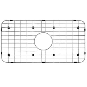 24.13-in x 12.64-in Center Drain Stainless Steel Sink Grid NLW2412C