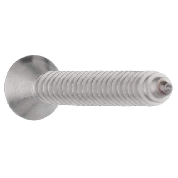 #14 Sheet Metal Screws Select Size Stainless Steel Square Drive Flat Head 