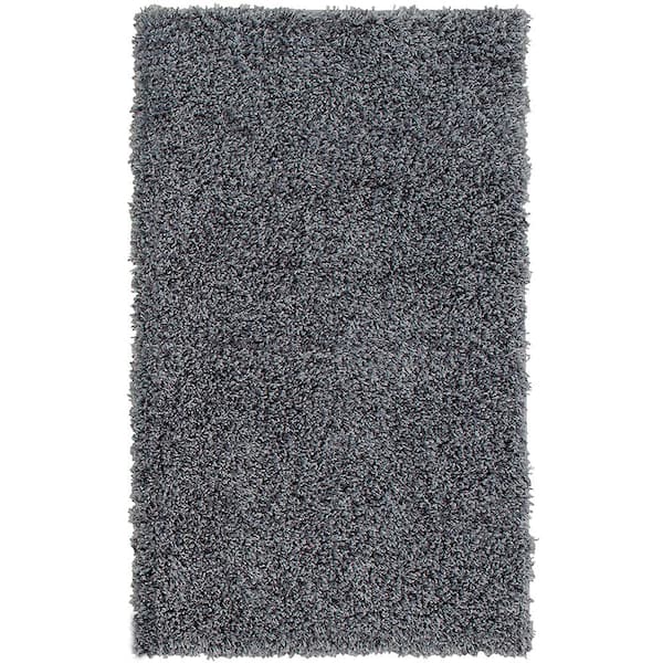 TrafficMaster Night/Shade Shag Doormat 2 ft. x 4 ft. Accent Rug