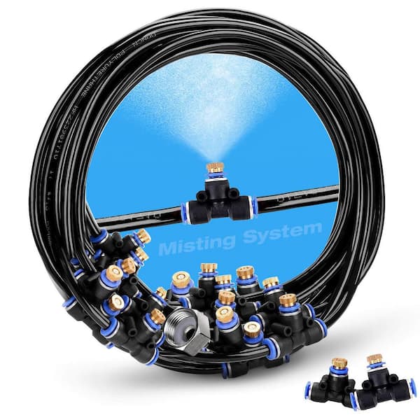 Afoxsos Efficient 59 ft. Misting Cooling System for Outdoor Patio