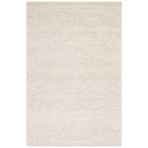 SAFAVIEH Natura 6 ft. x 8 ft. Beige/Ivory Textured Solid Area Rug ...