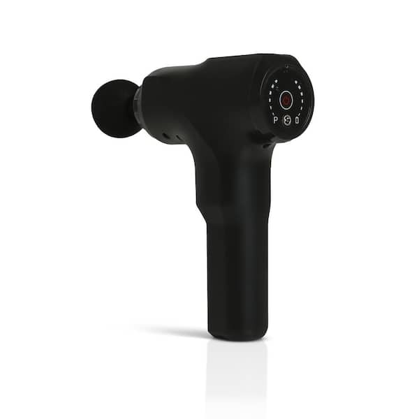 BLUZEN 5-Speed Large Percussion Massager with Case Black BL-MA-BLK-02 - The  Home Depot