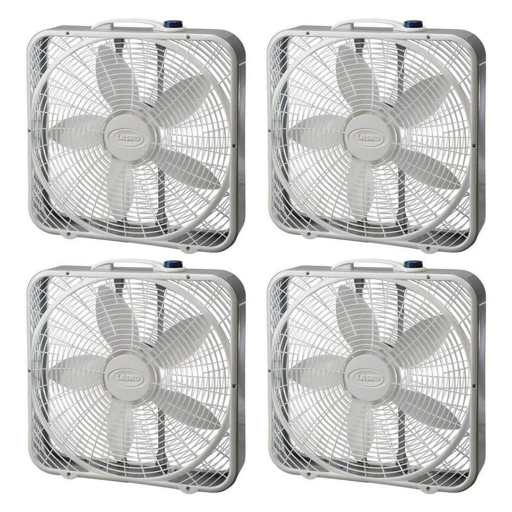 Have a question about Lasko 20 in. 3-Speed Premium Steel Box Fan with Easy Carry Handle (4-Pack)? - - The Depot