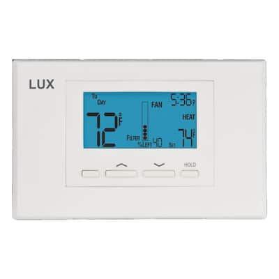 Lux - Programmable Thermostats - Thermostats - The Home Depot