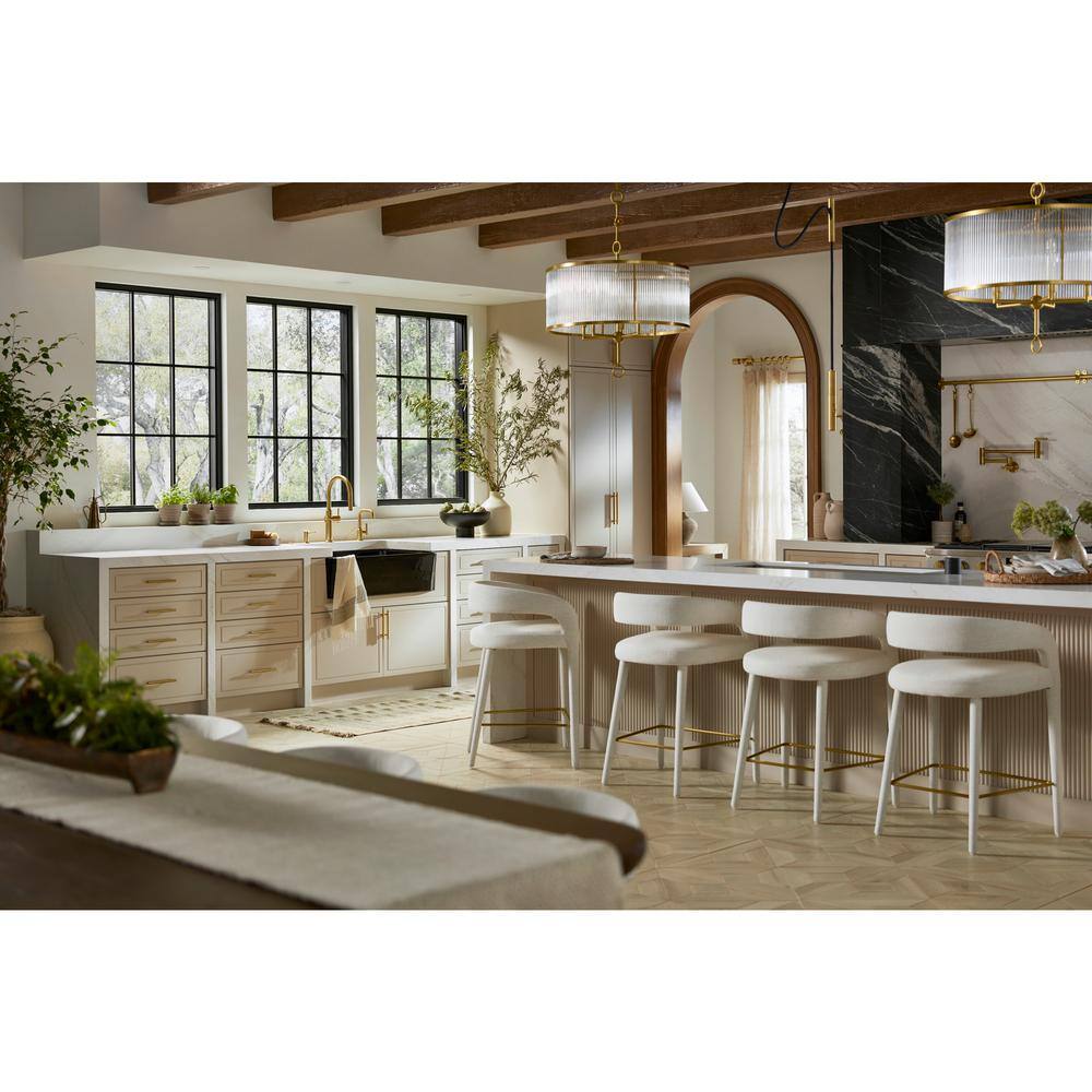 Modern Brass Touchless Pull-Down Kitchen Faucet with Sprayhead