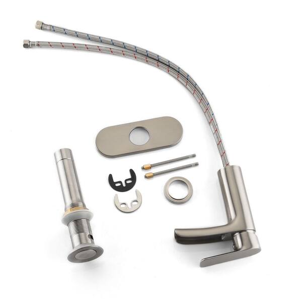 Moen Conway Spot Resist Brushed Nickel OneHandle Single, 46 OFF