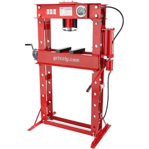 50-Ton Air/Hydraulic Shop Press