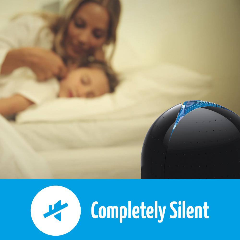 Black HEPA Filter Ozone Free Silent Air Purifier