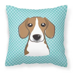 Carolines Treasures Checkerboard Lime Green Basset Hound