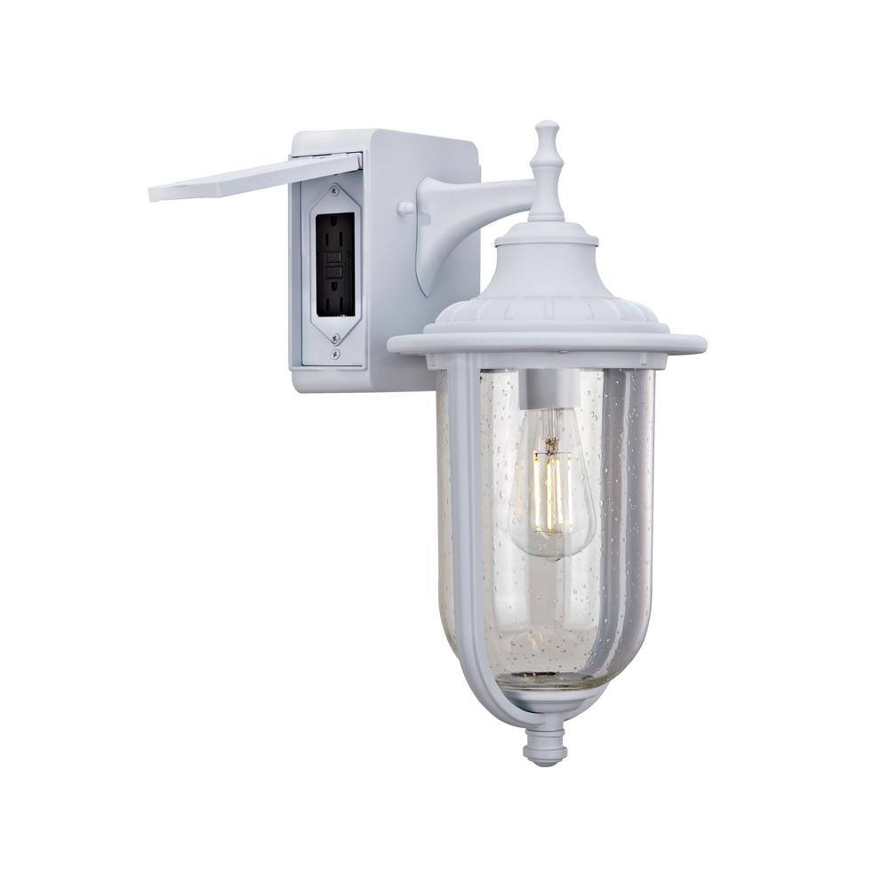 Addington Park Grace 1Light Nautical Outdoor Wall Sconce with 2 Built