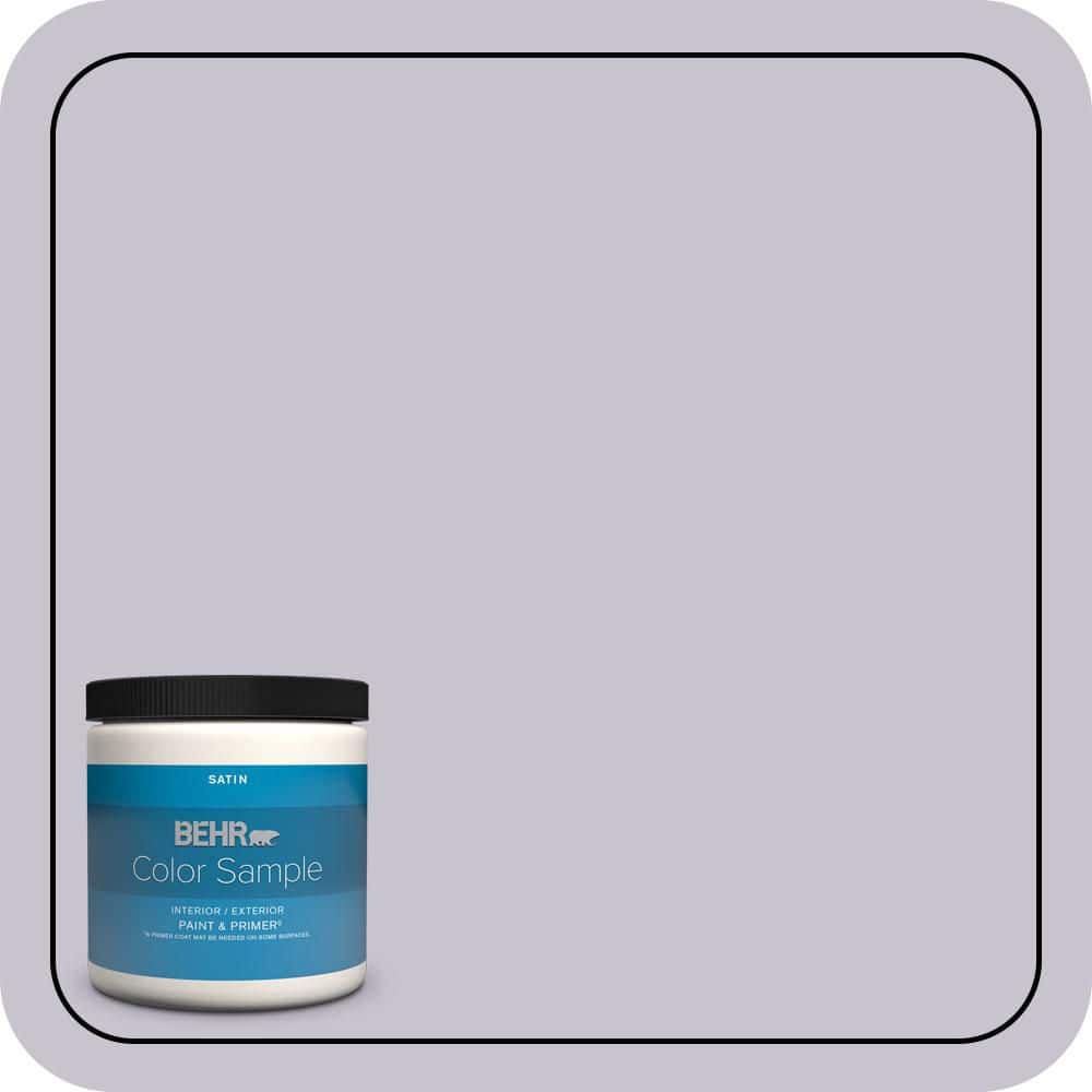 8 oz. #N560-1 Posture and Pose Satin Enamel Interior/Exterior Paint & Primer Color Sample price history on PriceWatchPro
