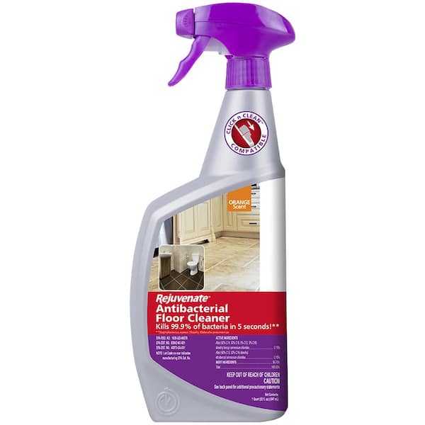 Rejuvenate 32 Oz Antibacterial Floor, Rejuvenate Hardwood Floor Cleaner Home Depot